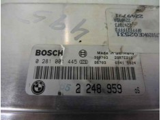 Recambio de centralita motor uce para bmw serie 3 berlina (e46) 320d referencia OEM IAM 2248959 0281001445 98070328RTE212 2