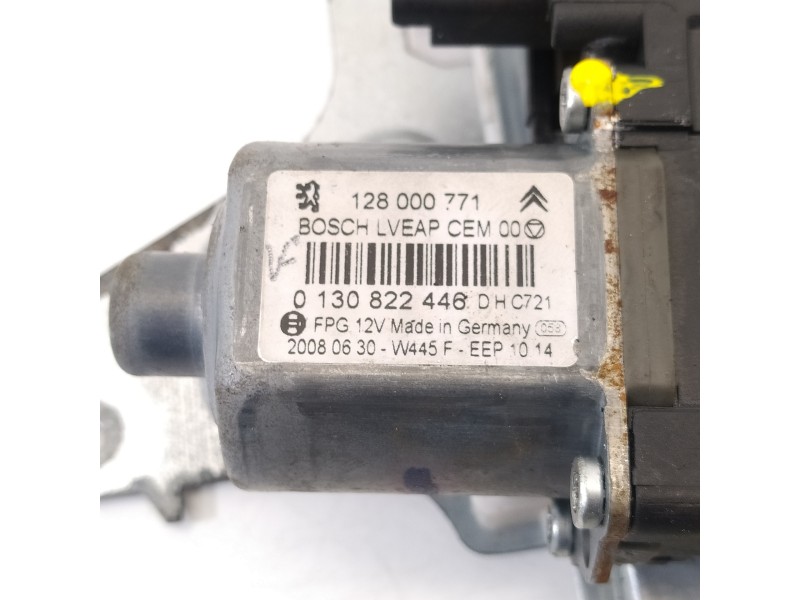 Recambio de elevalunas trasero derecho para citroën c5 berlina premier referencia OEM IAM 9657284680 128000771 