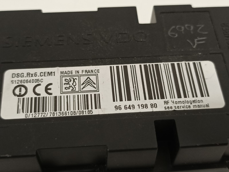 Recambio de modulo electronico para citroën c5 berlina premier referencia OEM IAM 9664919880  