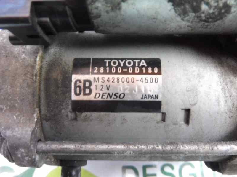 Recambio de motor arranque para toyota corolla verso (r1) 1.8 luna referencia OEM IAM 281000D180  