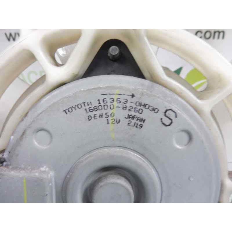 Recambio de electroventilador para toyota corolla verso (r1) 1.8 luna referencia OEM IAM 163530H030  