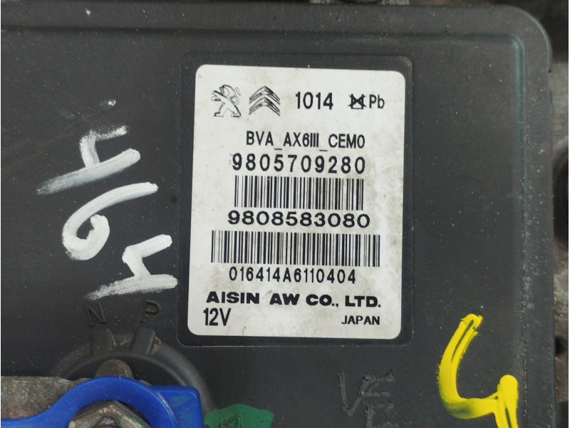 Recambio de caja cambios para peugeot 308 sw active referencia OEM IAM 20GZ07 TF82SC 9808583080