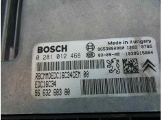 Recambio de centralita motor uce para citroën xsara picasso 1.6 hdi 90 exclusive referencia OEM IAM 9663268380 0281012468  2