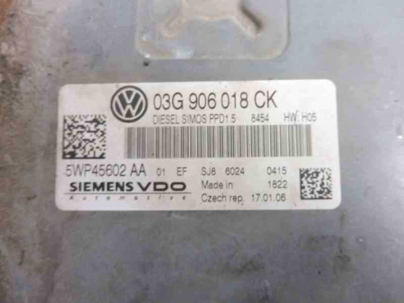 Recambio de centralita motor uce para volkswagen passat berlina (3c2) highline referencia OEM IAM 03G906018CK  
