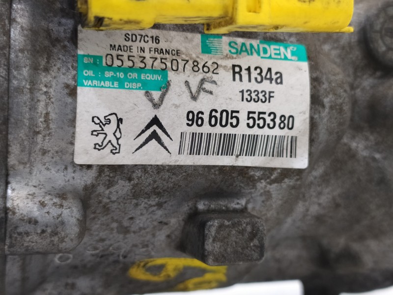 Recambio de compresor aire acondicionado para citroën c5 berlina premier referencia OEM IAM 9660555380  