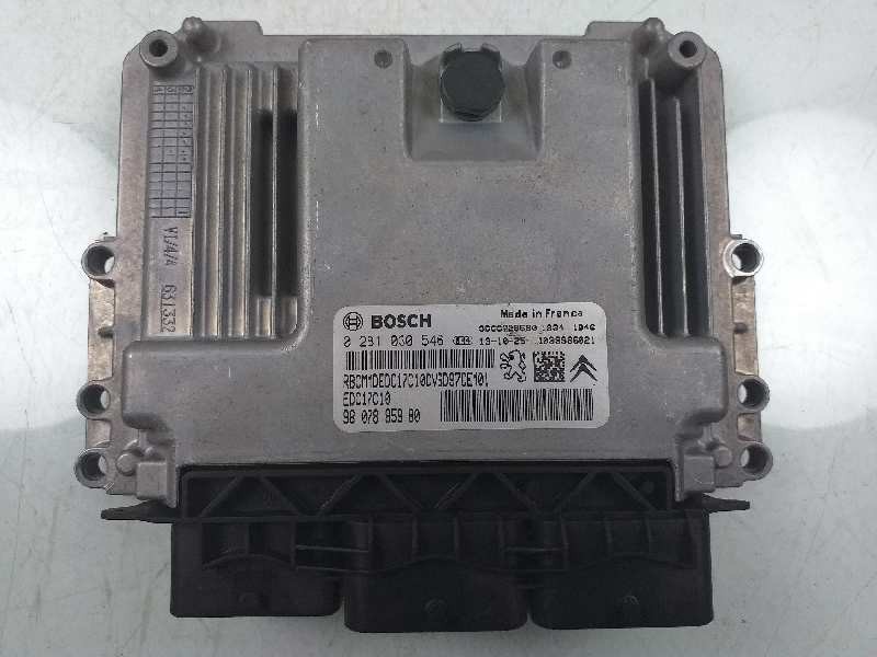 Recambio de centralita motor uce para citroën berlingo cuadro l1 referencia OEM IAM 9807885980 0281030546 9666729580
