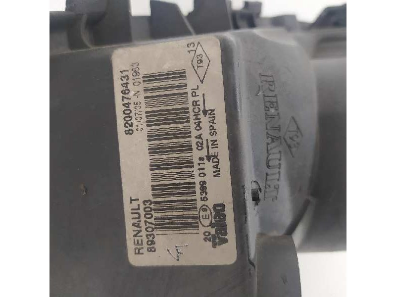 Recambio de faro derecho para renault megane ii berlina 5p confort dynamique referencia OEM IAM 8200476431 89307003 