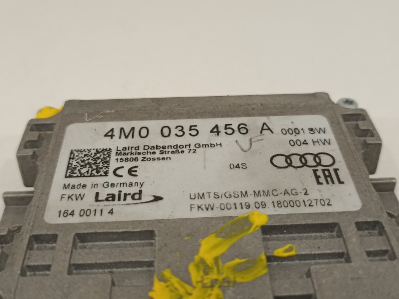 Recambio de amplificador para seat leon (5f1) cupra 290 referencia OEM IAM 4M0035456 4M0035456A 