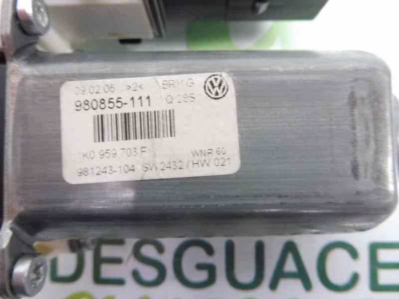 Recambio de motor elevalunas trasero izquierdo para volkswagen passat berlina (3c2) highline referencia OEM IAM 1K0959703F  