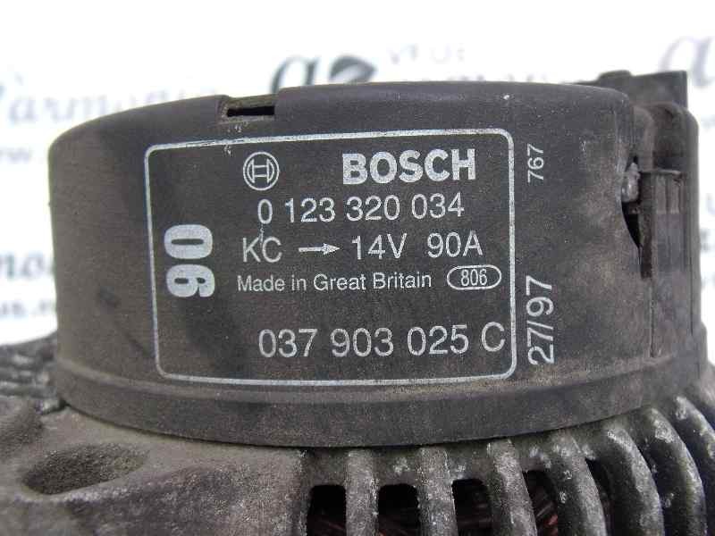 Recambio de alternador para audi a3 (8l) 1.6 ambiente referencia OEM IAM 037903025C 0123320034 