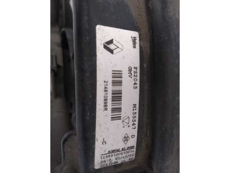 Recambio de electroventilador para renault megane iii berlina 5 p dynamique referencia OEM IAM 214810898R  