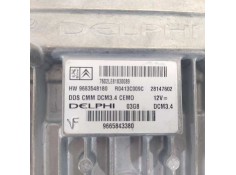 Recambio de centralita motor uce para citroën c5 berlina premier referencia OEM IAM  9663548180 28147602 2