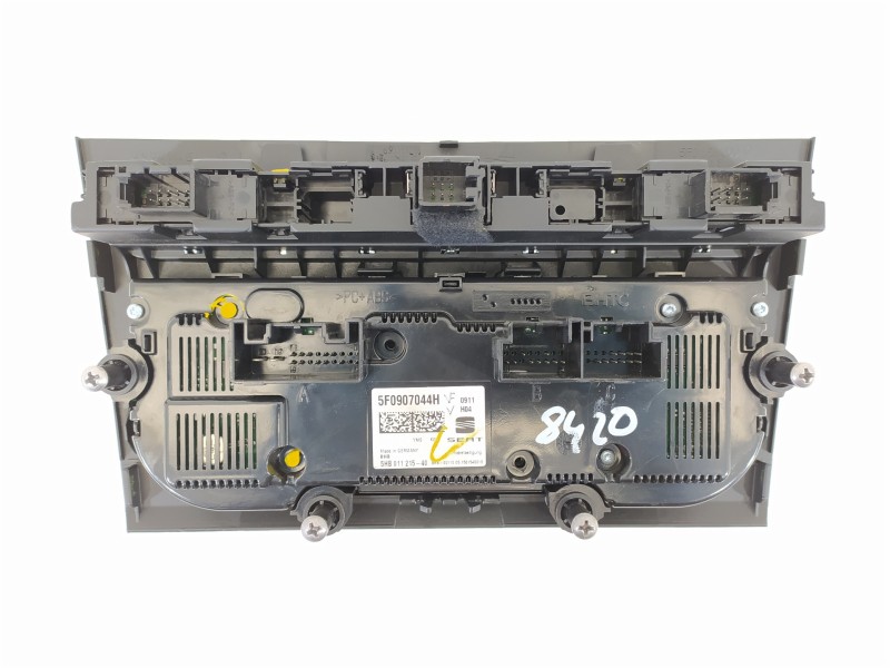 Recambio de mando climatizador para seat leon st (5f8) fr referencia OEM IAM 5F0907044H  