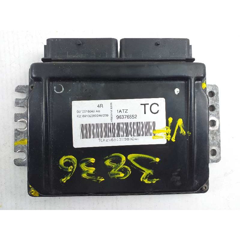 Recambio de centralita motor uce para daewoo kalos 1.2 se referencia OEM IAM 96376652  