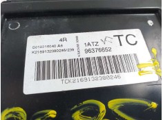 Recambio de centralita motor uce para daewoo kalos 1.2 se referencia OEM IAM 96376652   2