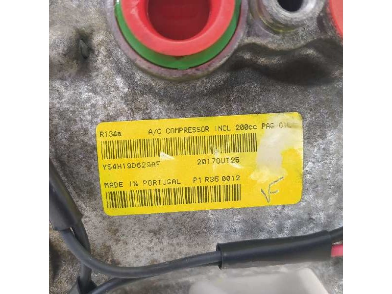 Recambio de compresor aire acondicionado para ford fiesta (cbk) trend referencia OEM IAM YS4H19D629AF  