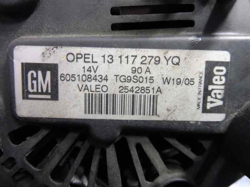 Recambio de alternador para opel corsa c blue line referencia OEM IAM 2542851A  