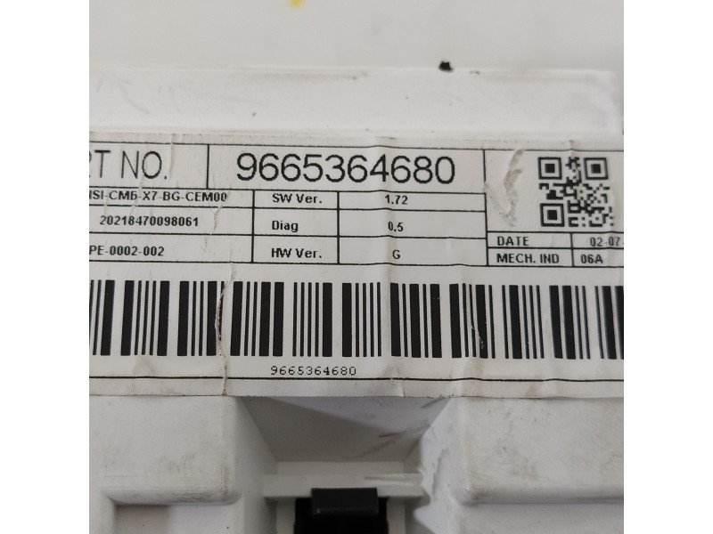 Recambio de cuadro instrumentos para citroën c5 berlina premier referencia OEM IAM 9665364680  