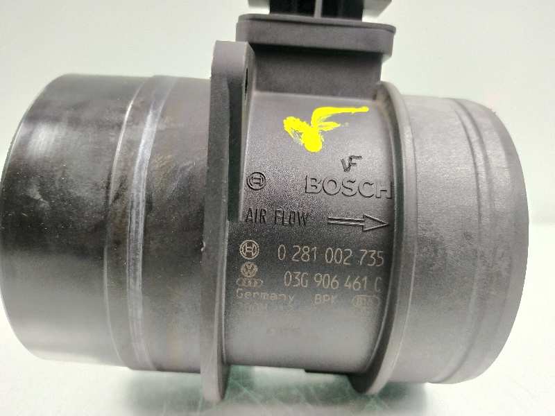 Recambio de caudalimetro para volkswagen golf vi (5k1) sport referencia OEM IAM 03G906461C 0281002735 