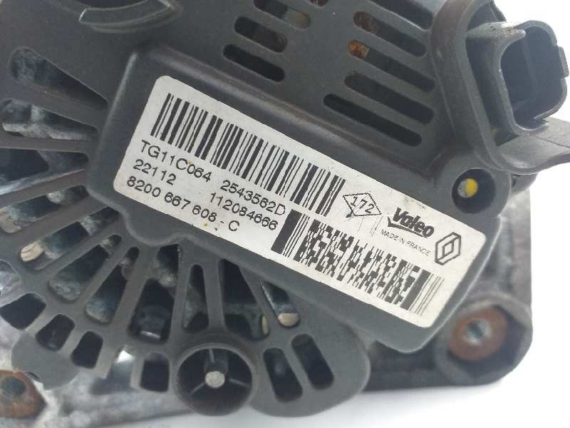 Recambio de alternador para dacia sandero stepway music referencia OEM IAM 8200667608C TG11C064 