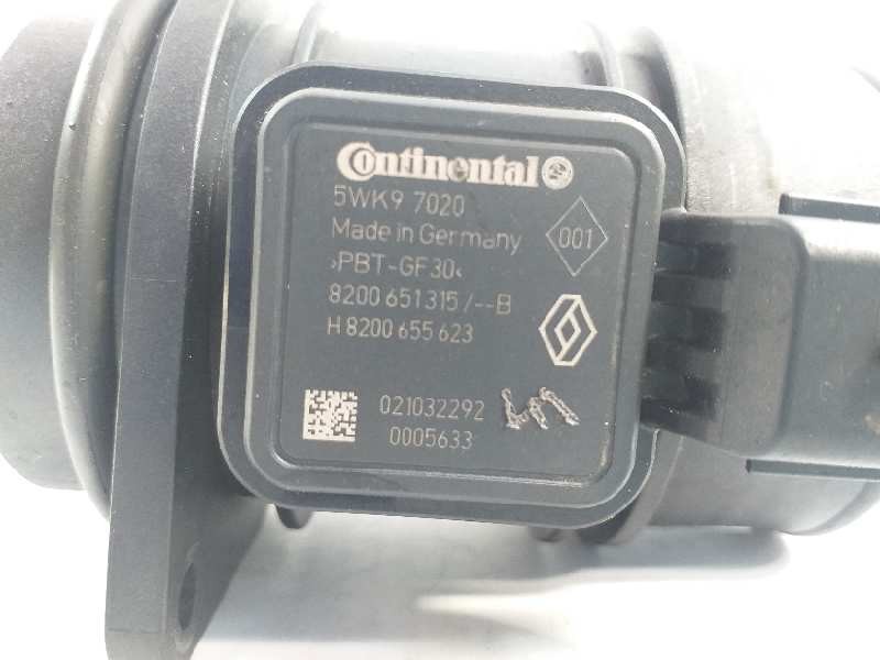 Recambio de caudalimetro para dacia sandero stepway music referencia OEM IAM 8200651315 8200655623 