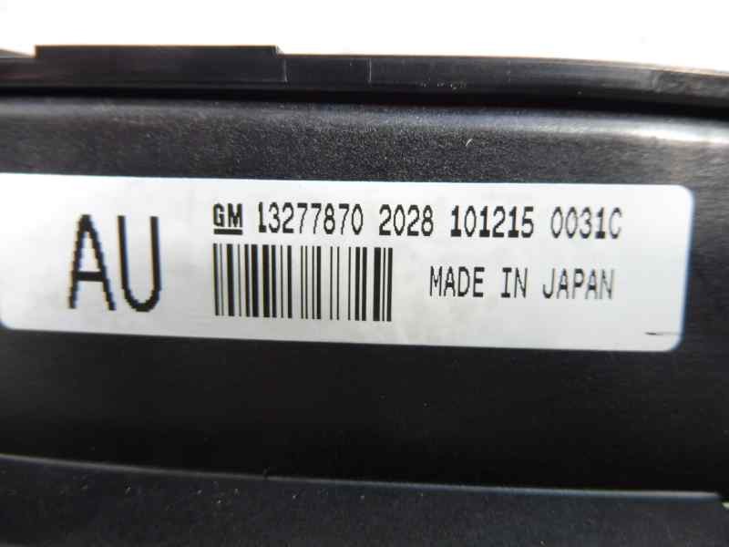 Recambio de mando climatizador para opel insignia berlina cosmo referencia OEM IAM 13277870  