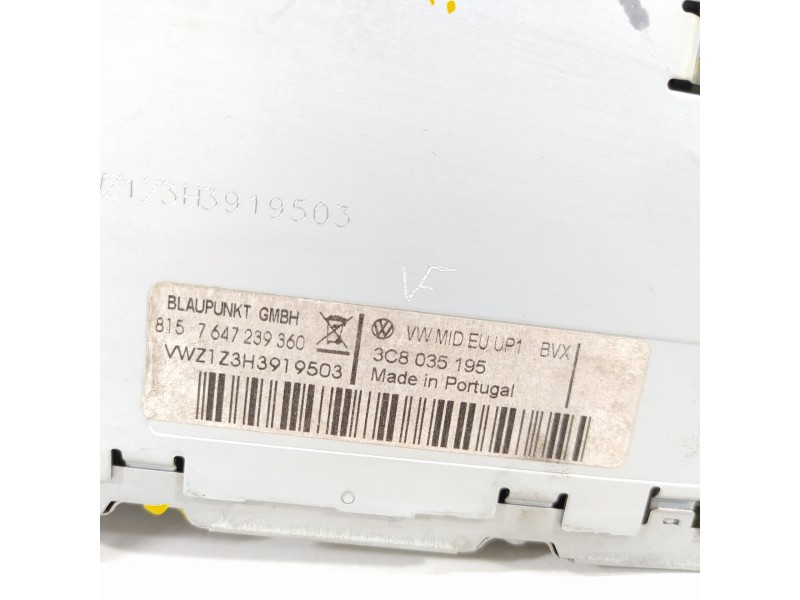 Recambio de sistema audio / radio cd para volkswagen golf vi (5k1) sport referencia OEM IAM 3C8035195  