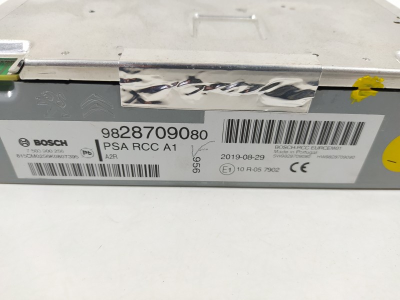 Recambio de sistema audio / radio cd para peugeot 308 sw allure referencia OEM IAM 9828709080  