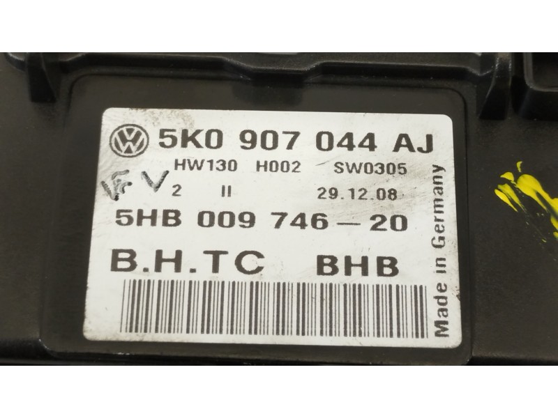 Recambio de mando climatizador para volkswagen golf vi (5k1) sport referencia OEM IAM 5K0907044AJ 5HB009746 