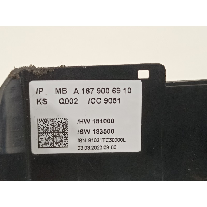 Recambio de mando limpia para mercedes-benz clase gle (bm 167)(09.2018) gle 350 de 4matic (167.117) referencia OEM IAM A16790069