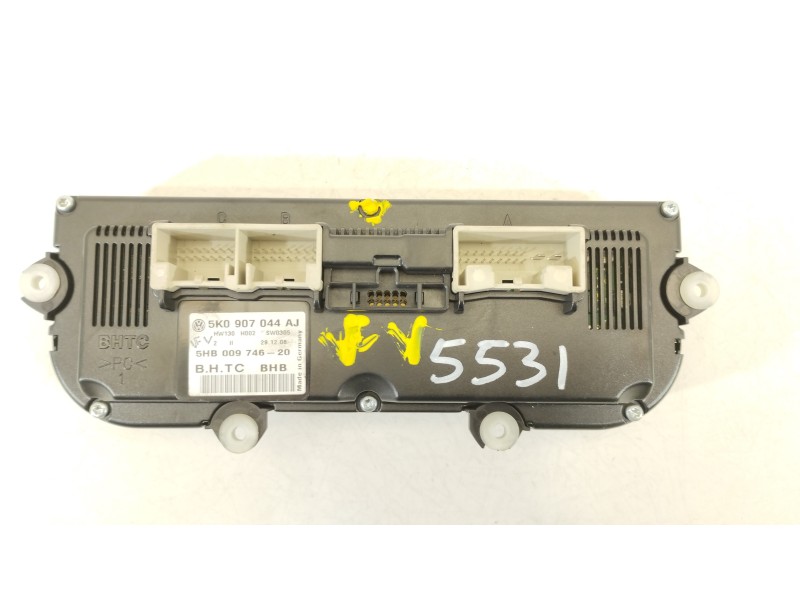 Recambio de mando climatizador para volkswagen golf vi (5k1) sport referencia OEM IAM 5K0907044AJ 5HB009746 