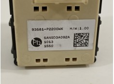 Recambio de mando elevalunas trasero izquierdo para kia sorento hev 2023 1.6 tci-gdi referencia OEM IAM 93581P2200WK   2