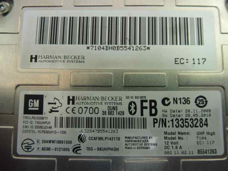 Recambio de modulo electronico para opel insignia berlina cosmo referencia OEM IAM 13353284  