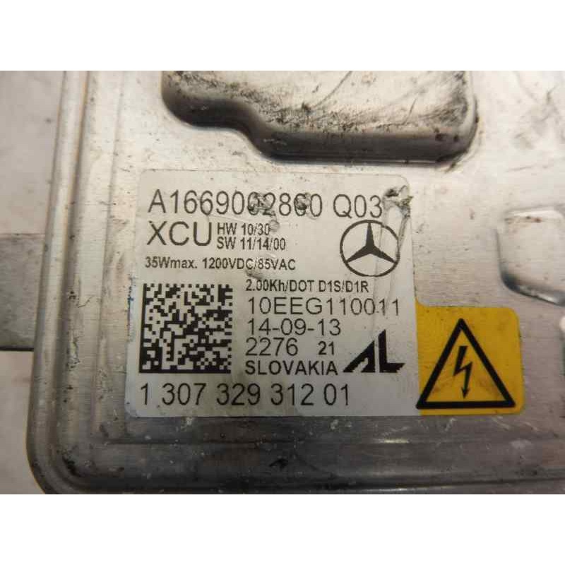 Recambio de centralita faros xenon para mercedes-benz clase c (w204) lim. c 220 cdi blueefficiency (204.002) referencia OEM IAM 
