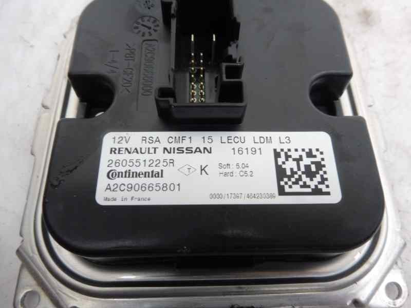 Recambio de centralita faros xenon para renault clio iv zen referencia OEM IAM 260551225R A2C90665801 