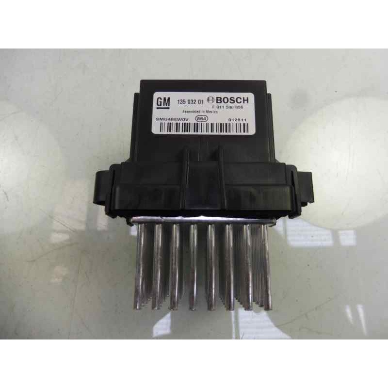 Recambio de resistencia calefaccion para opel insignia berlina cosmo referencia OEM IAM 13503201 F011500056 