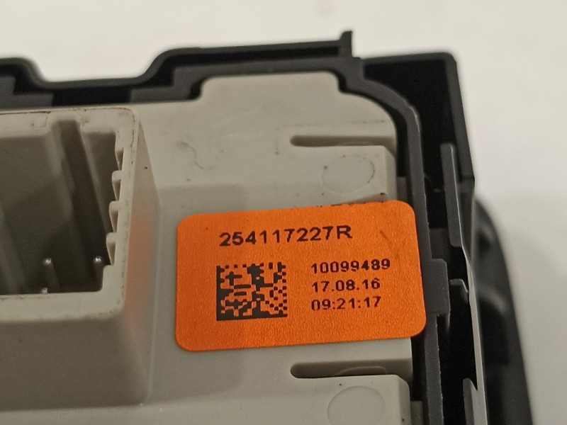 Recambio de mando elevalunas delantero izquierdo para smart forfour basis (66kw) (453.044) referencia OEM IAM 254117227R  