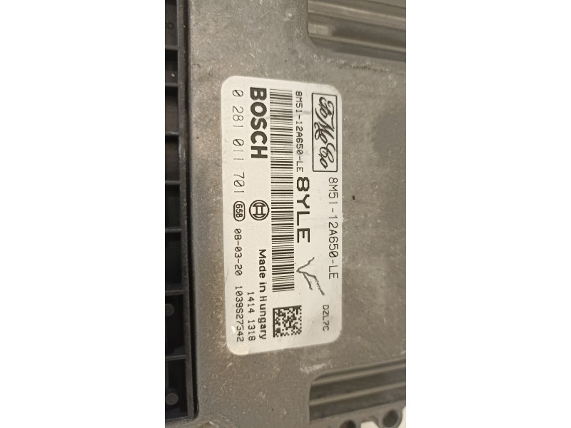 Recambio de centralita motor uce para ford focus lim. (cb4) business referencia OEM IAM 8M5112A650LE  