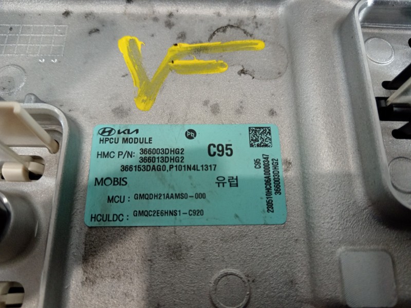Recambio de modulo electronico para kia sorento hev 2023 1.6 tci-gdi referencia OEM IAM 366003DHG2  
