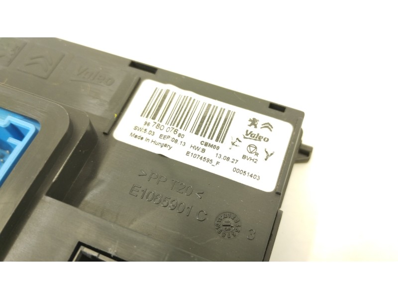 Recambio de centralita aire acondicionado para citroën c4 picasso intensive referencia OEM IAM 9678007680  