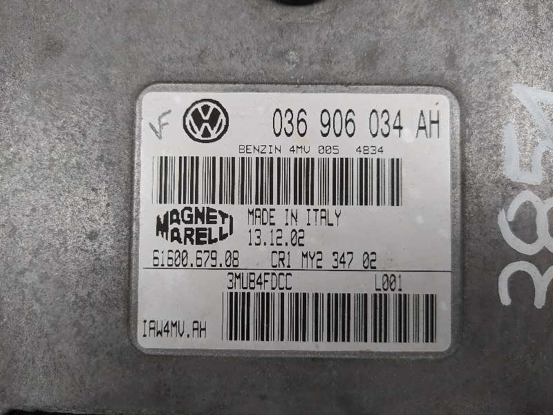 Recambio de centralita motor uce para seat ibiza (6l1) stella referencia OEM IAM 036906034AH 6160067908 3MUB4FDCC
