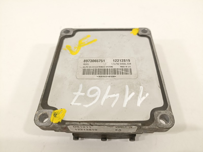 Recambio de centralita motor uce para opel astra g berlina club referencia OEM IAM 12212819  