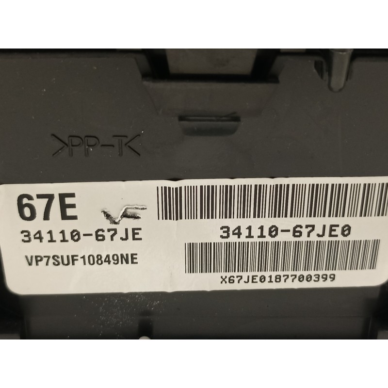 Recambio de cuadro instrumentos para suzuki grand vitara jb (jt) 1,9 ltr. ddis jlx-e 5-türig referencia OEM IAM 3411067JE  