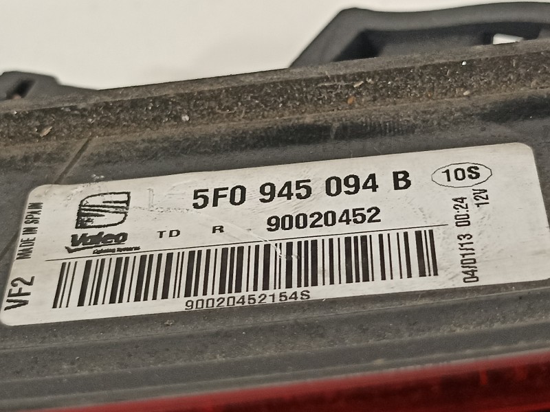 Recambio de piloto trasero derecho en porton para seat leon (5f1) style referencia OEM IAM 5F0945094B  