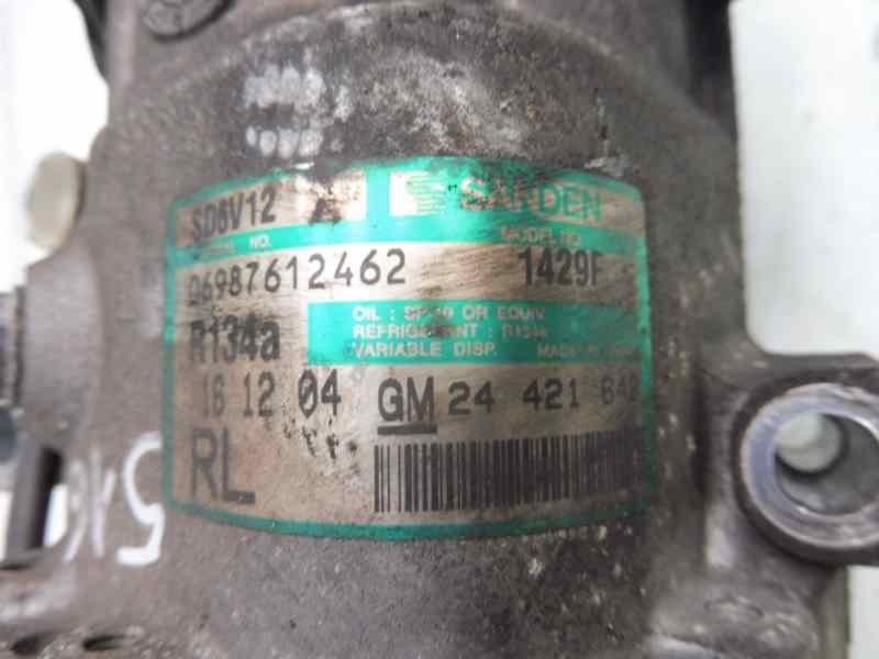 Recambio de compresor aire acondicionado para opel meriva essentia referencia OEM IAM 24421642 06987612462 