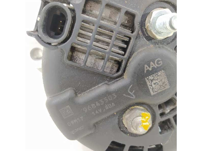 Recambio de alternador para chevrolet spark basis + referencia OEM IAM 96843503  