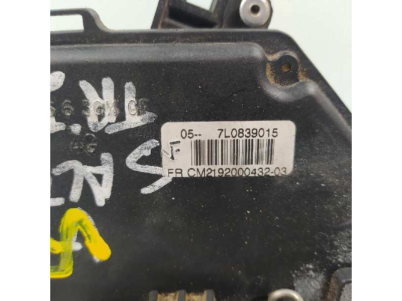 Recambio de cerradura puerta trasera izquierda para seat altea (5p1) sport-up referencia OEM IAM 7L0839015  