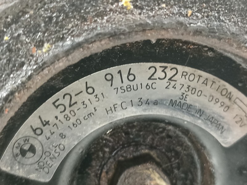 Recambio de compresor aire acondicionado para bmw serie 3 berlina (e46) 320i referencia OEM IAM 4472208027  