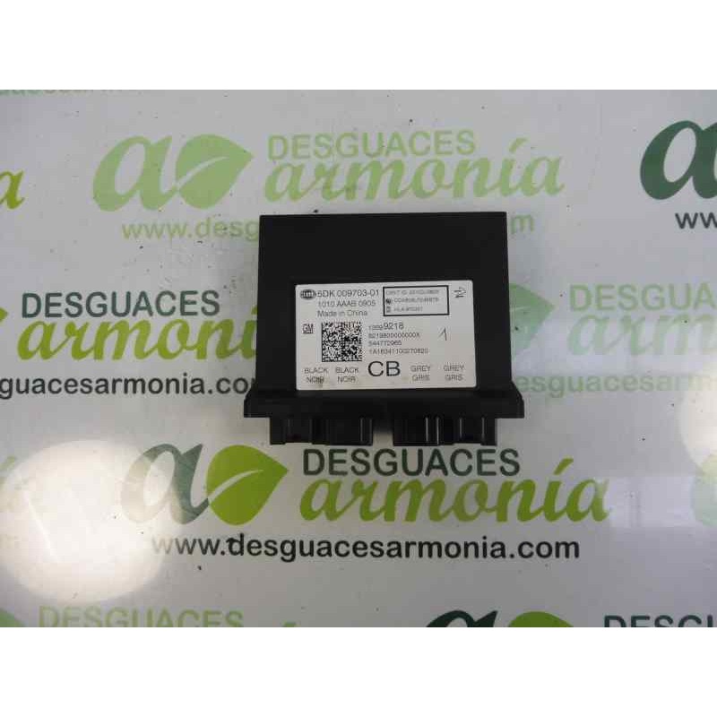 Recambio de modulo electronico para opel insignia berlina excellence referencia OEM IAM 13599218  