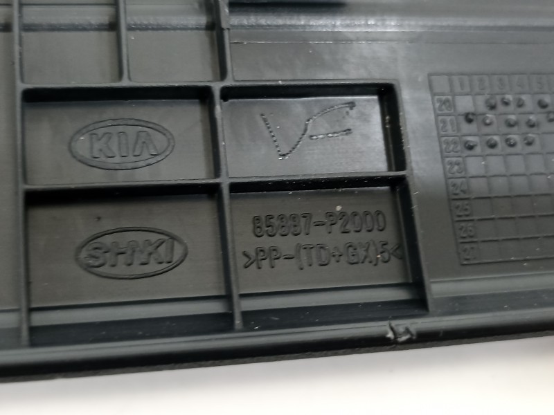 Recambio de moldura para kia sorento hev 2023 1.6 tci-gdi referencia OEM IAM 85883P2000 85887P2000 85878P220